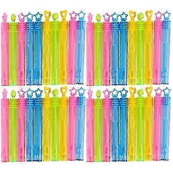 64pcs Bubble Making Wands Funny Children Bubble Blowing Plaything