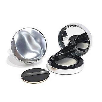 Leere Air Cushion Puff Box, tragbarer Kosmetikkoffer mit Puderschwamm und Spiegel zum Befüllen mit BB-Creme-Foundation