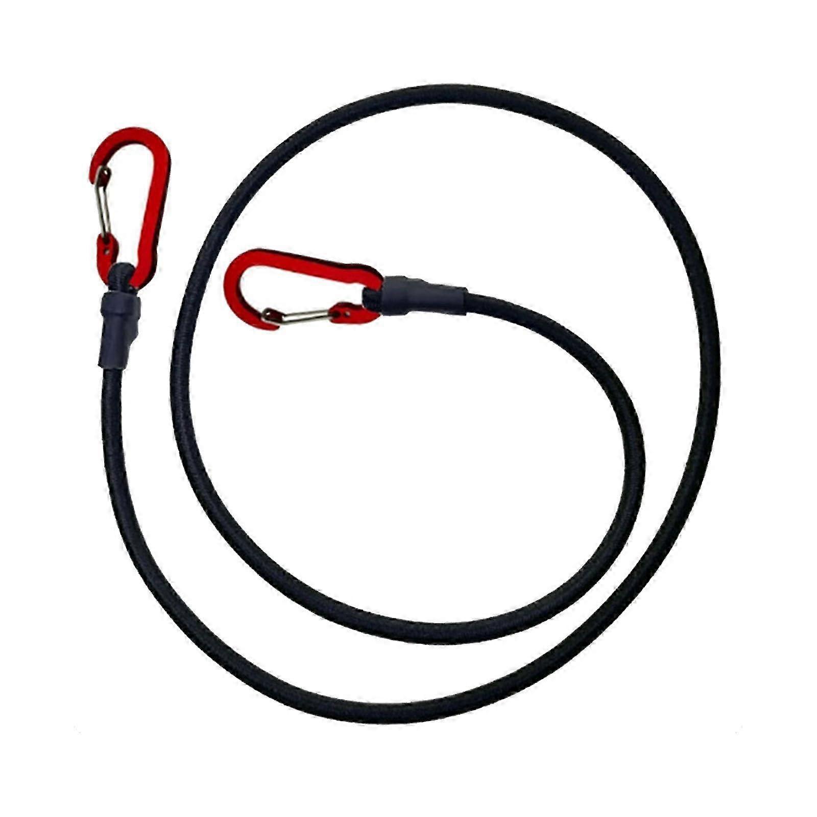 Durable Elastic Strap with Secure Aluminium Hooks