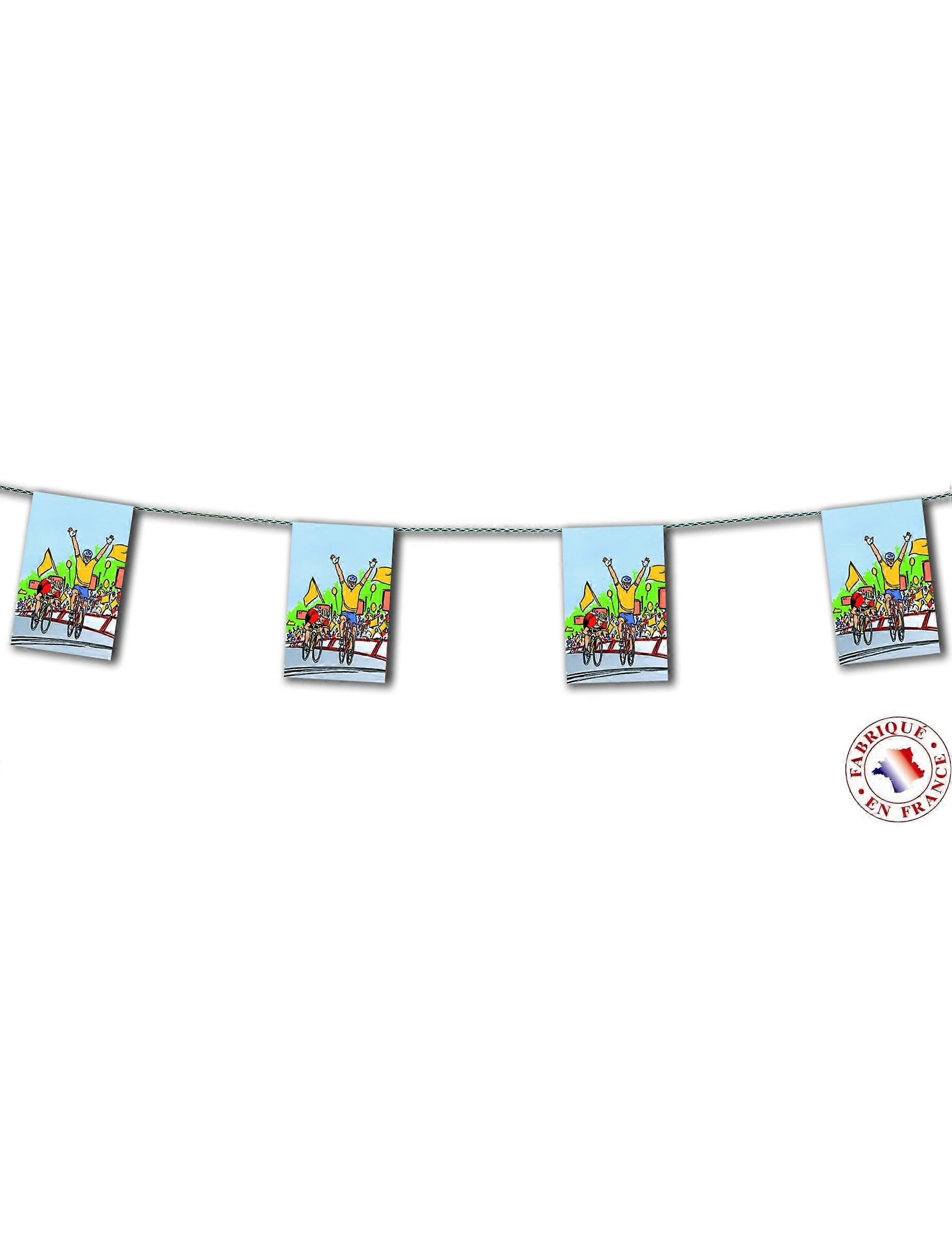 Cycling paper garland