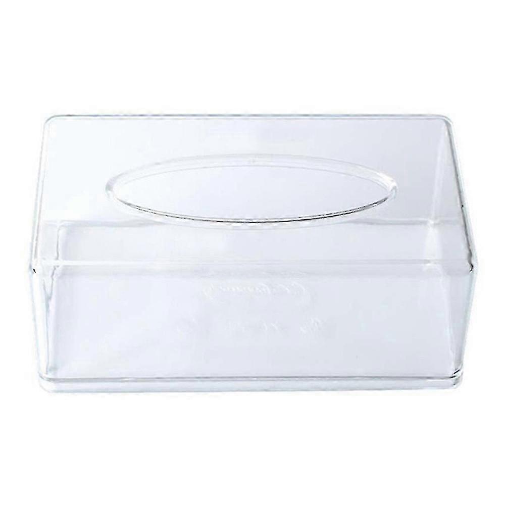 Transparent Rectangular Tissue Box, Simple And Creative e Drawer
