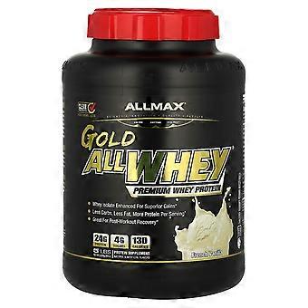 ALLMAX, GOLD ALLWHEY®, Proteína Whey Premium, Baunilha Francesa, 2,27 kg (5 lbs)