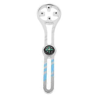 Aluminum Alloy Bike Bracket with Compass for Road Cycling Speedometer