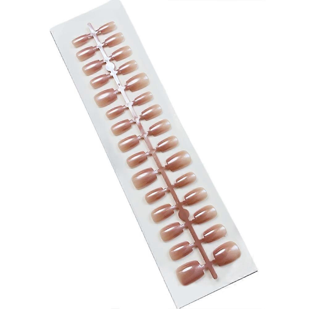 Press On Nail Set - Size Matching Quick Salon Effect Quiet Routine Long Shape
