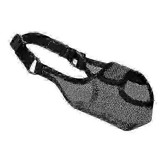 Front-Opening Adjustable Dog Muzzle Breathable Mesh