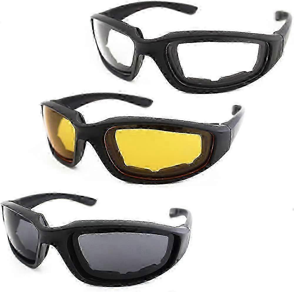 UV400 Windproof Dustproof Motorcycle Goggles