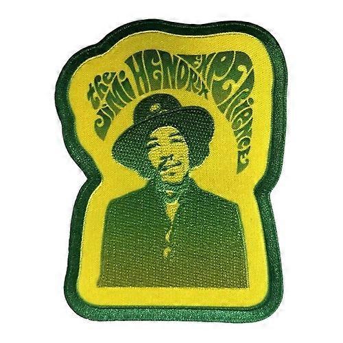 Jimi Hendrix Experience Woven Swirly Logo Iron On Patch