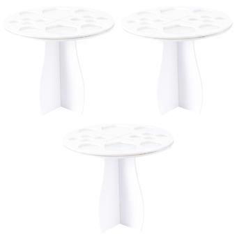 Cosmetic Brush Shelf for 3Pcs Makeup Brushes 14 Holes Drying Stand