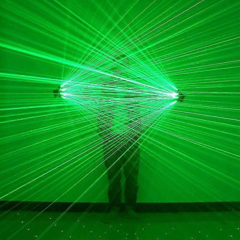 Led Stage Performance Props Green Laser Gloves