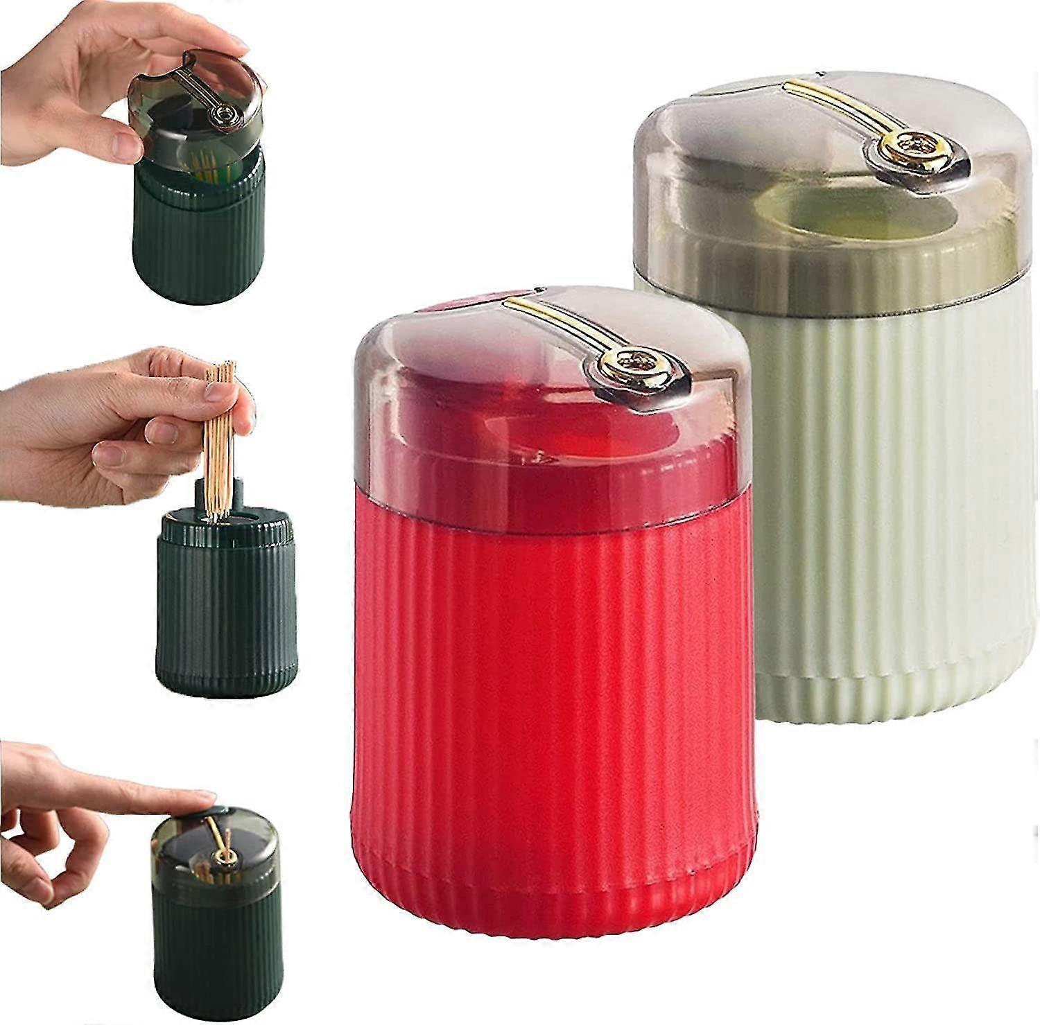 Pop-up Automatic Toothpick Dispenser