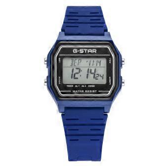 G-STAR Men's Digital Watch, Silicone Band, Gridline Model GSW.501.02.
