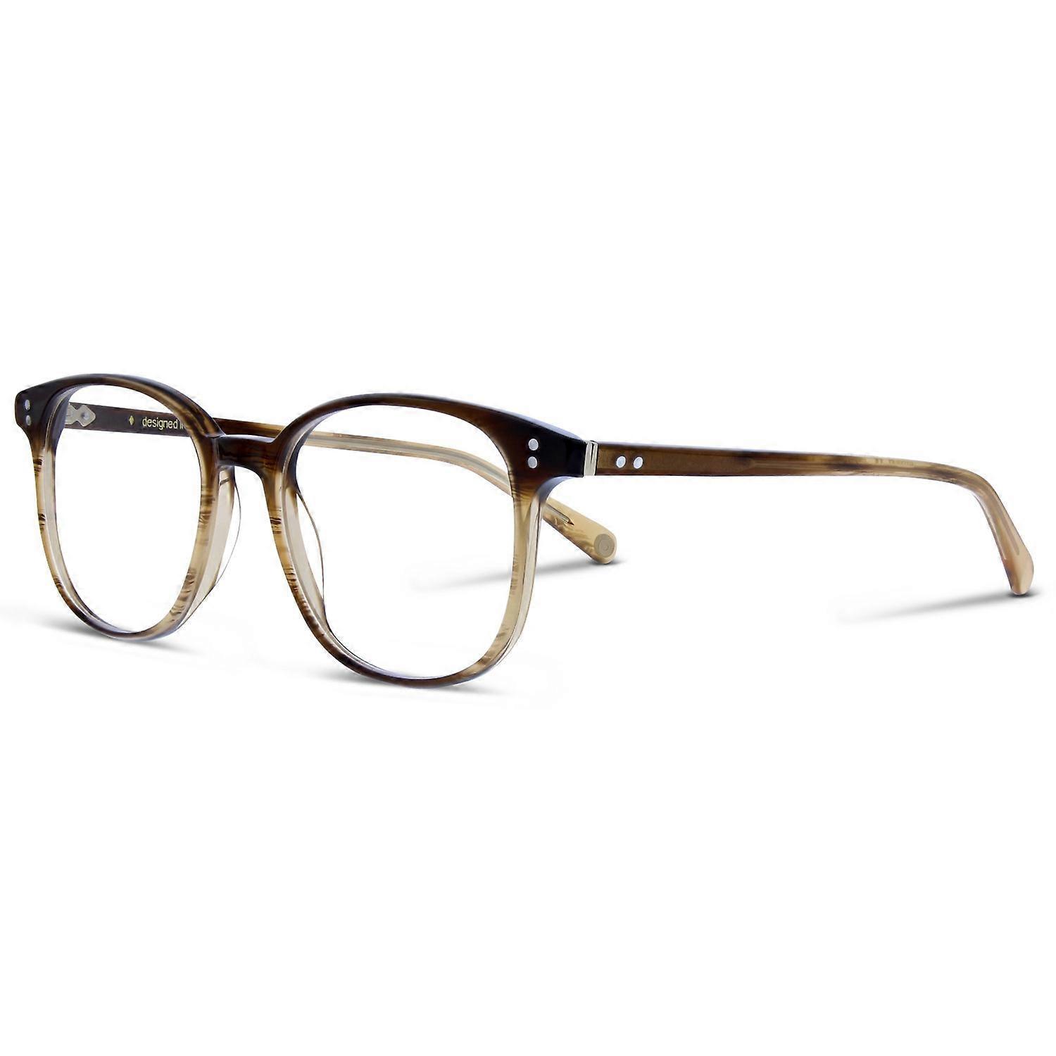 50mm Round Full-Rim Plastic Frame