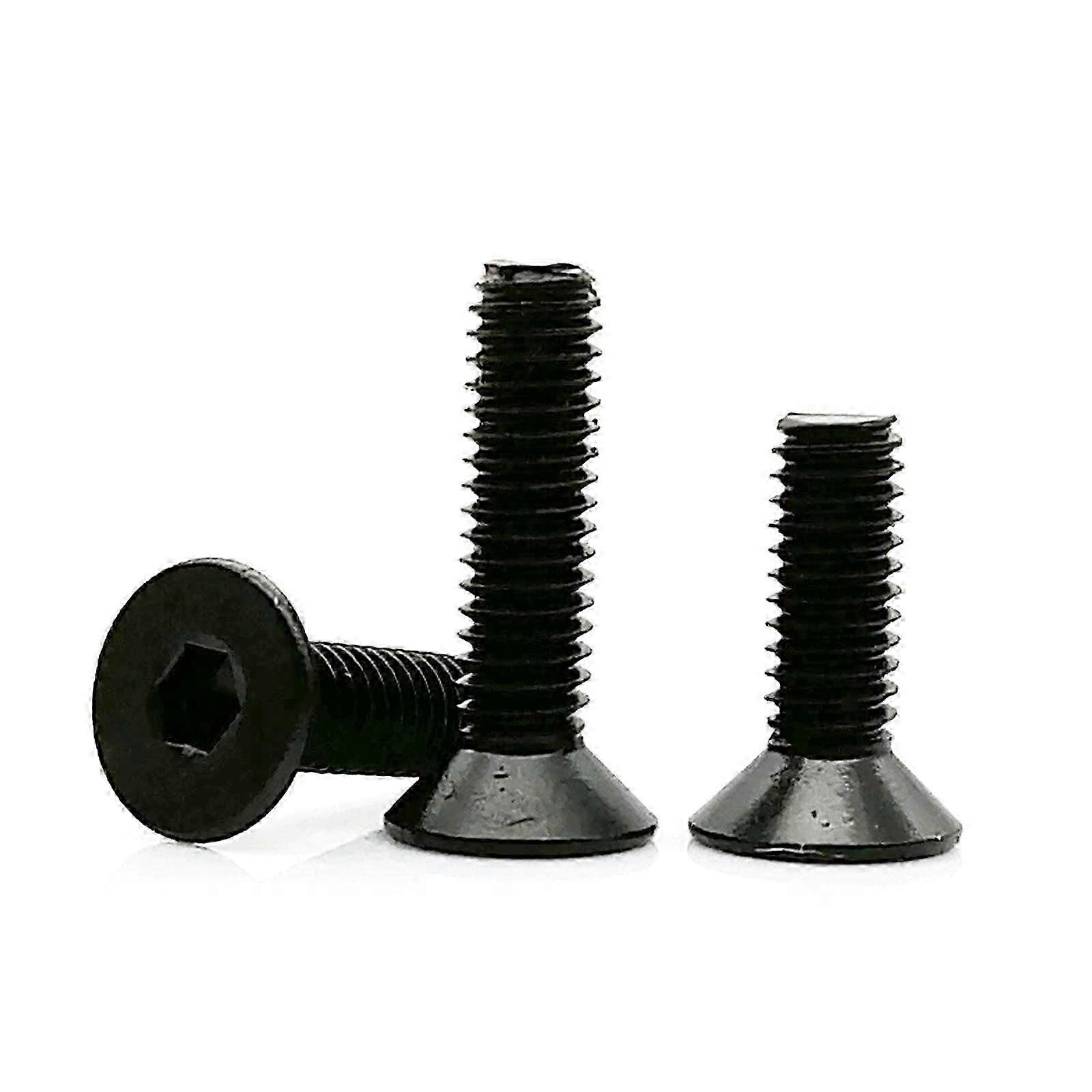 Black M2.5 Stainless Hex Countersunk Screws