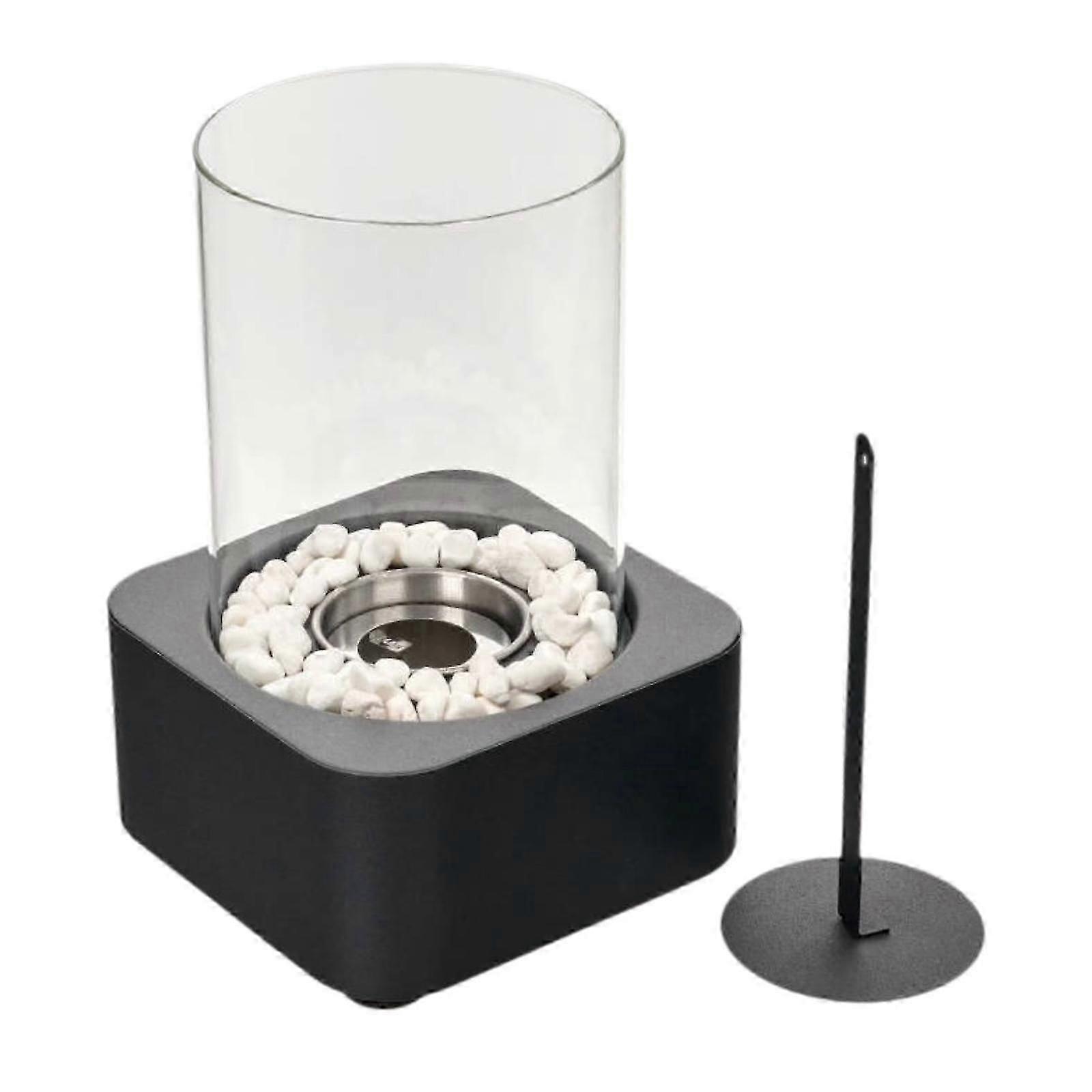 Tabletop fire pit personal fireplace table centrepiece