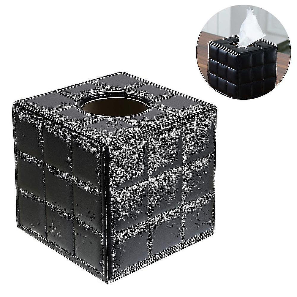 Facial Tissue Holder With Magnetic Bottom