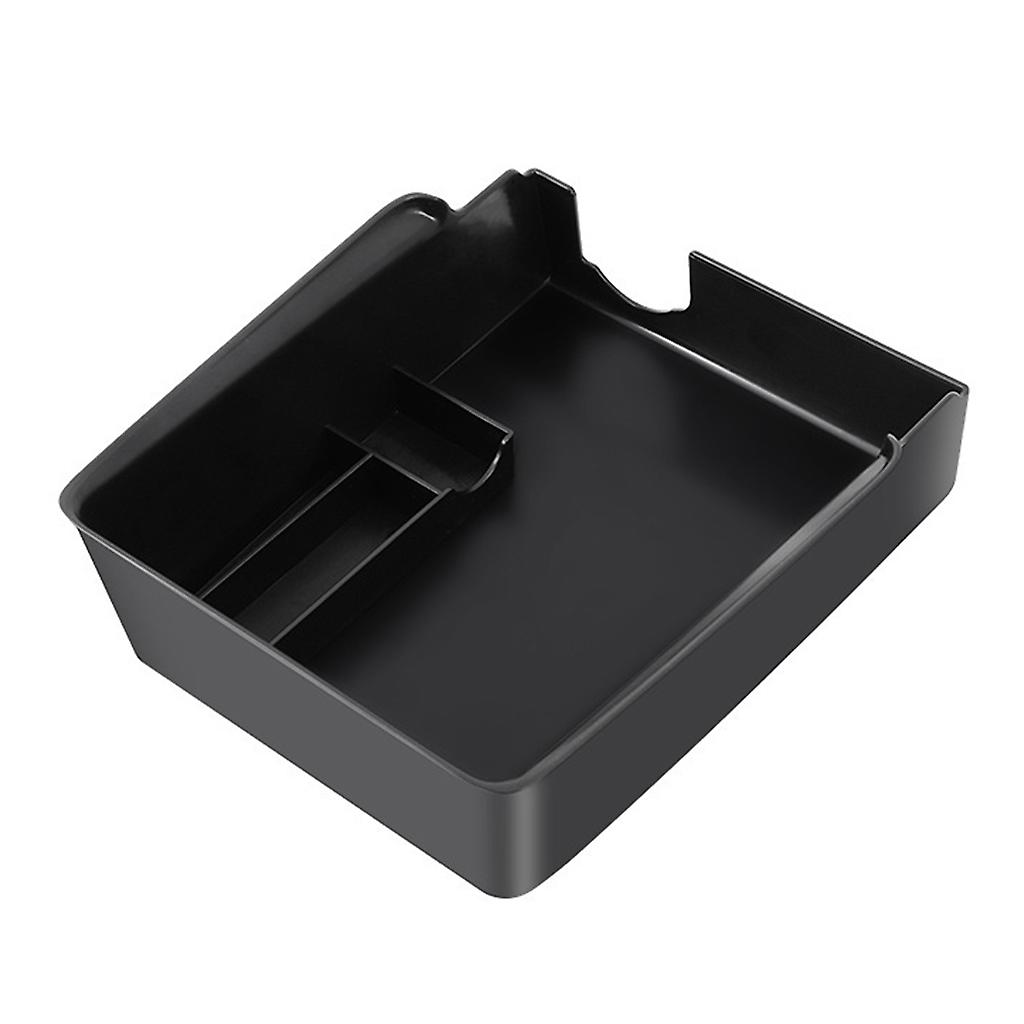 for Seat Organizer Tray Suede Hidden Drawer Storage Box for Model 3/Y