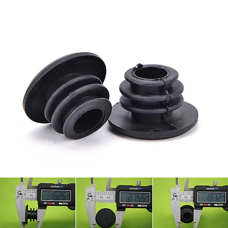 1 Pair Cycle Road MTB Bike Handlebar End Lock-On Plugs Bar Grips Caps Covers HFMQV
