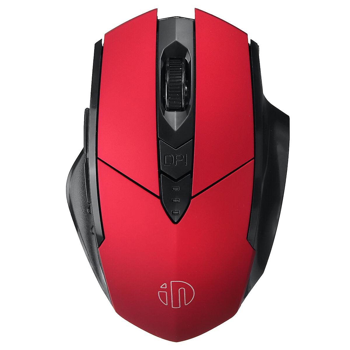 Usb Rechargeable Wireless Gaming Mouse 2.4ghz Receiver Bluetooth 5.0 Triple 1600dpi Optical Mouse For Pc Laptop Computer