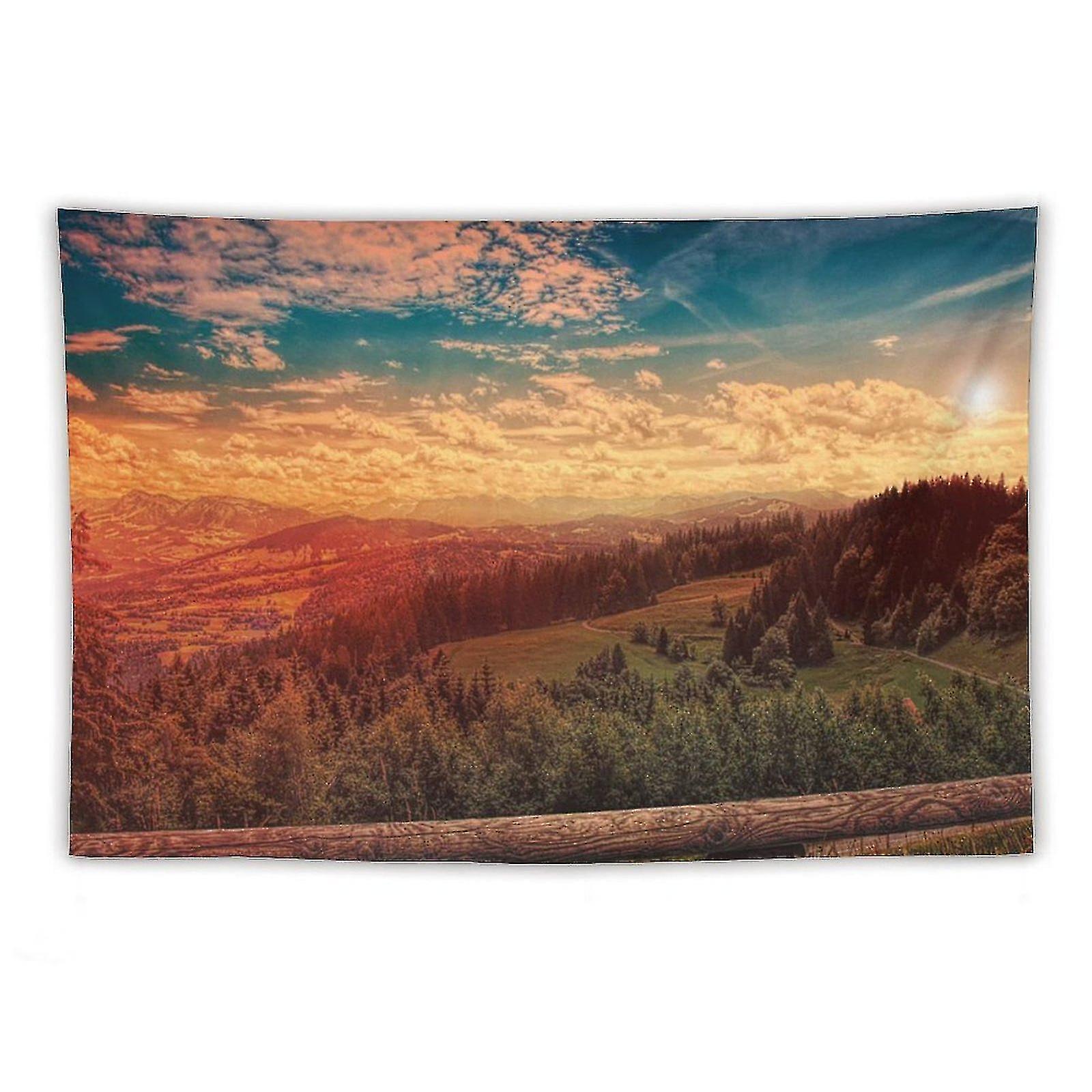 Sky During Golden Hour Tapestries