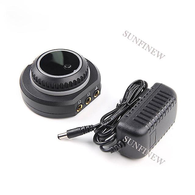 New 2022 Tattoo Two Model Oled Round Tattoo Display Screen Power Supply For Permanent Makeup Tattoo Machines Pen Tattoo Supplies
