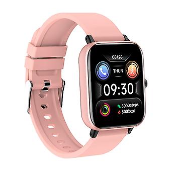 Moda Wodoodporny inteligentny zegarek Bluetooth Smartwatch Siedzący tryb przypomnienia Różowy