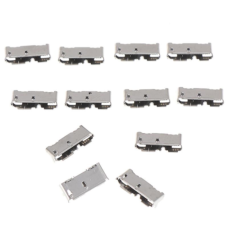 2pcs Micro Usb Connector 3.0 Female Socket 5pin Mobile Hard Drive Data Interface