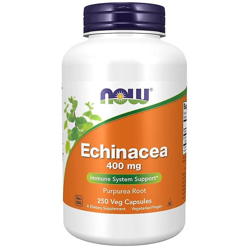 NOW Foods Echinacea 400mg Capsules 250