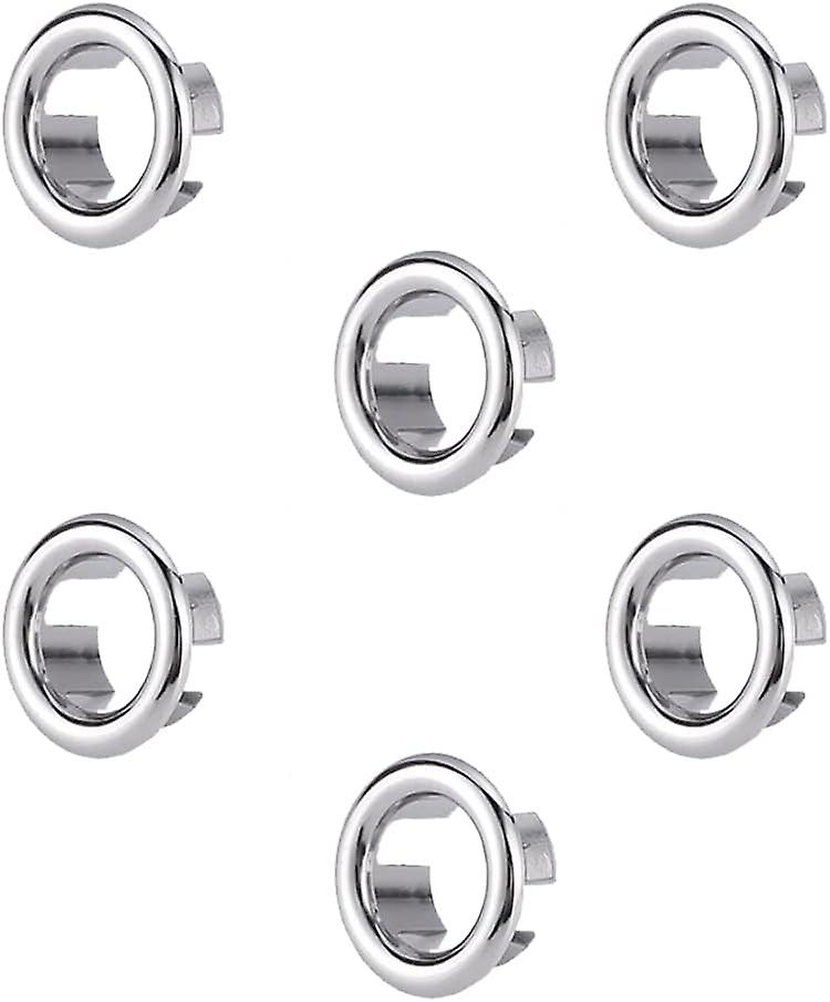 Sink Overflow Ring, 6 Pcs Sink Overflow Ring Overflow Cover