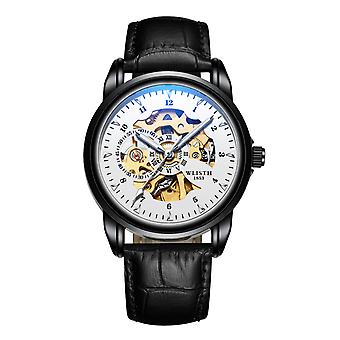 Mechanical Men's Watch Genuine Leather Men's Watch Waterproof Watch