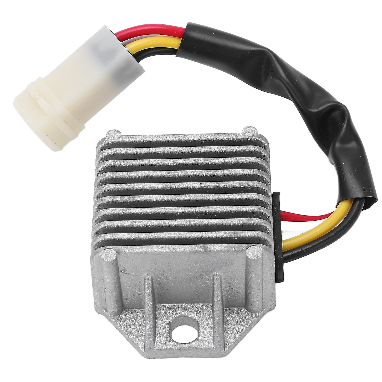 Voltage Regulator,4 Pin Voltage Rectifier Motorcycle Voltage Regulator Motorcycle Voltage Rectifier Precision Engineered