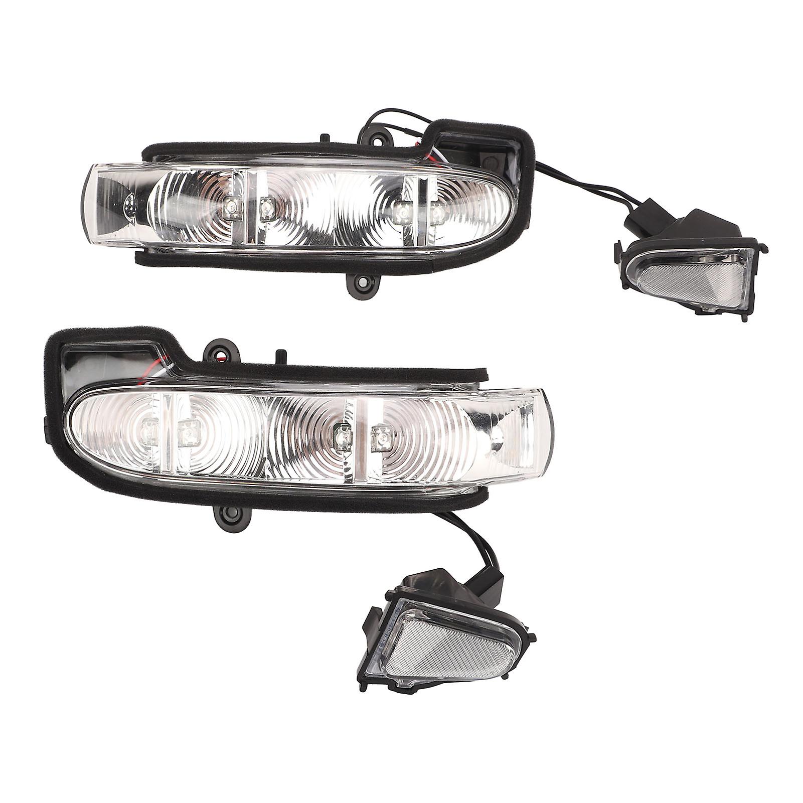 1 Pair Side Mirror LED Turn Signal Light 2038201321 LED Turn Signal Light Replacement for Benz W463 W211 E320 Rearview Mirror
