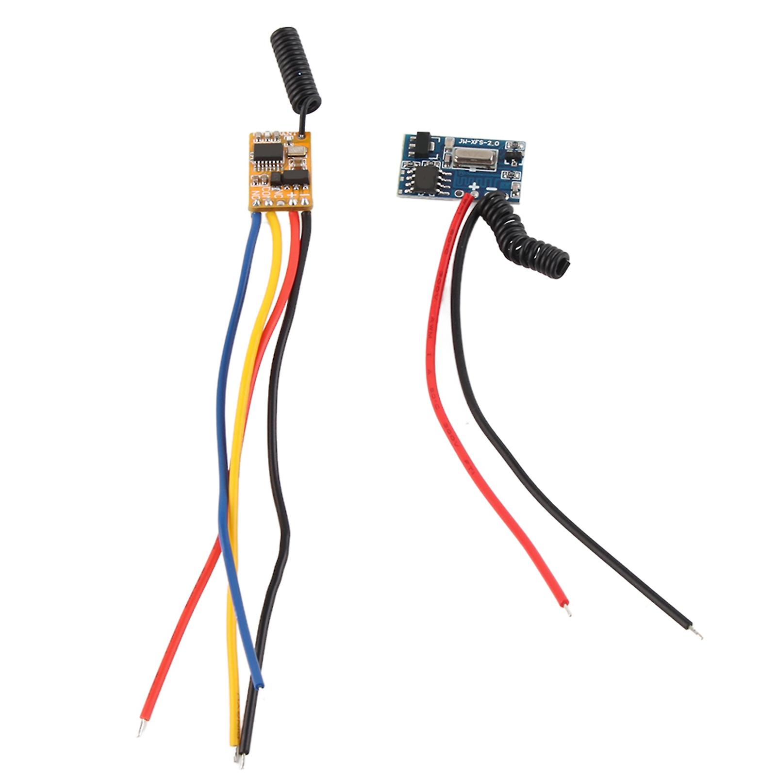 Mini Remote Switch 3.7V-6V Micro Receiver Module - Low Power RF Control, High Sensitivity