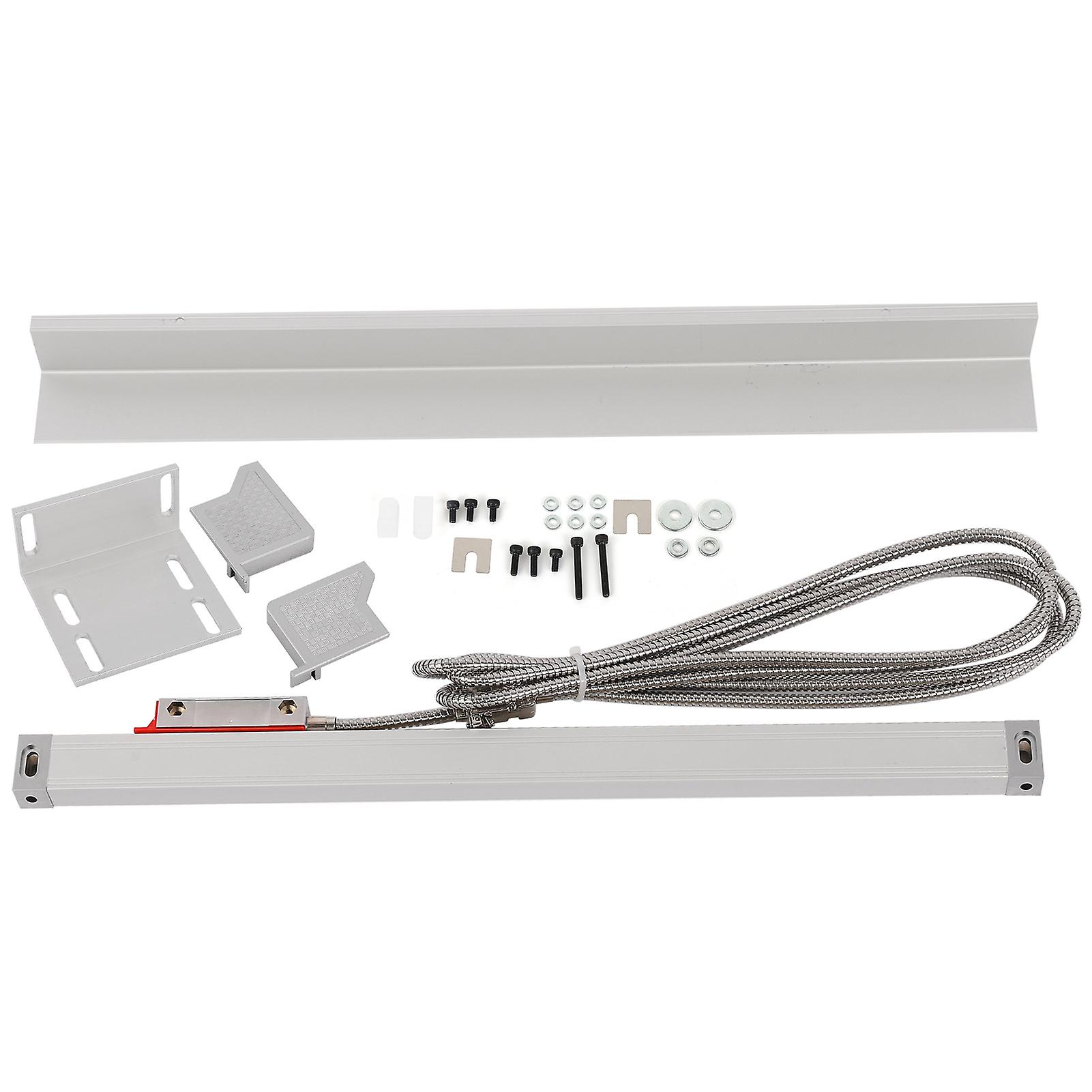 Linear Scale Encoder High Accuracy 5μm Grating Ruler Sensor for Lathe DC5V with Cable600