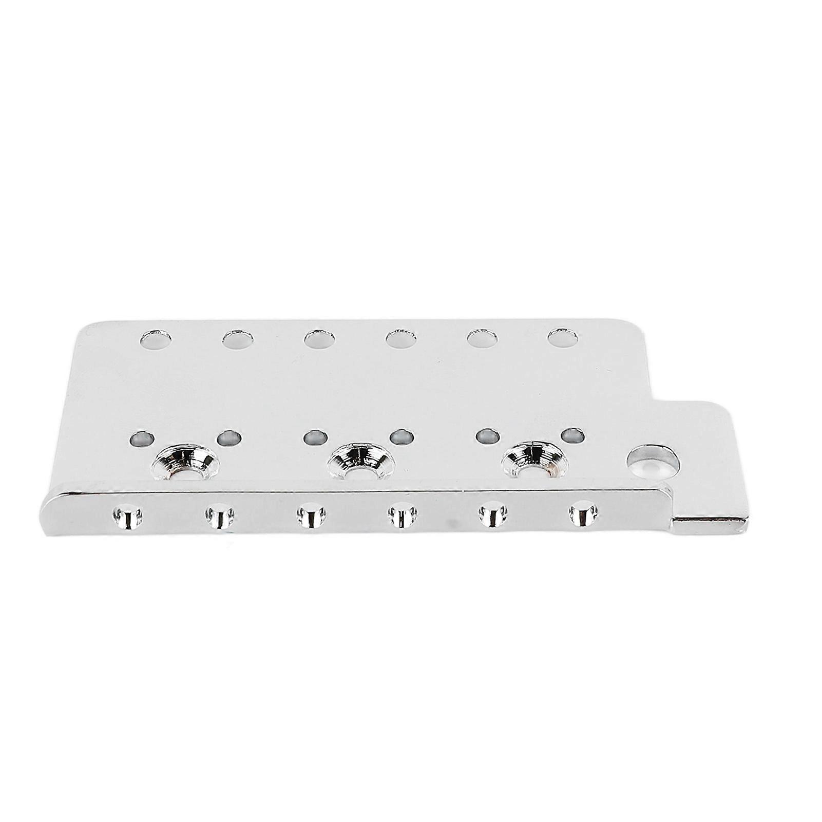 Electric Guitar Bridge Base Plate Metal Replacement for Maintenance