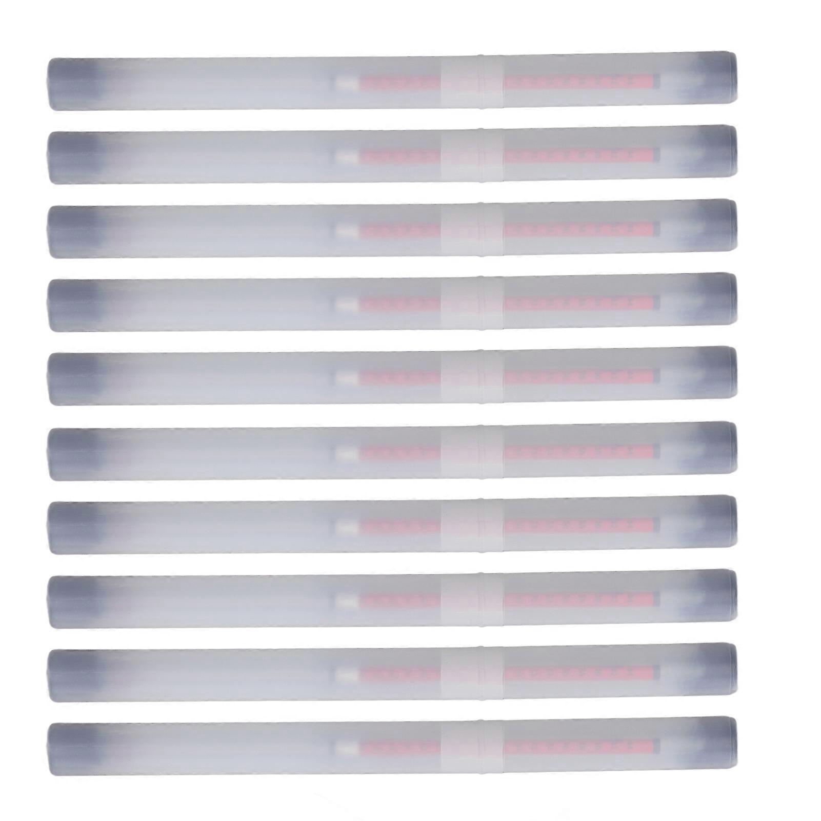 10Pcs Wine Making Meter, Wine Making Supplies Home Brewing Beer Hydrometer Test Jar Household Supplies 0‑100 WNEXC