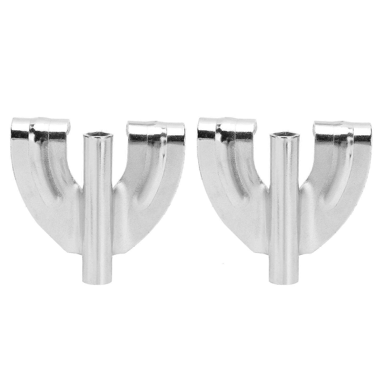 2Pcs Drum Claw Hook Iron Supportive Tension Rods Instrument Replacement Accessories