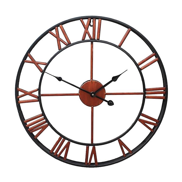 45cm Round Roman Numeral Wall Clock