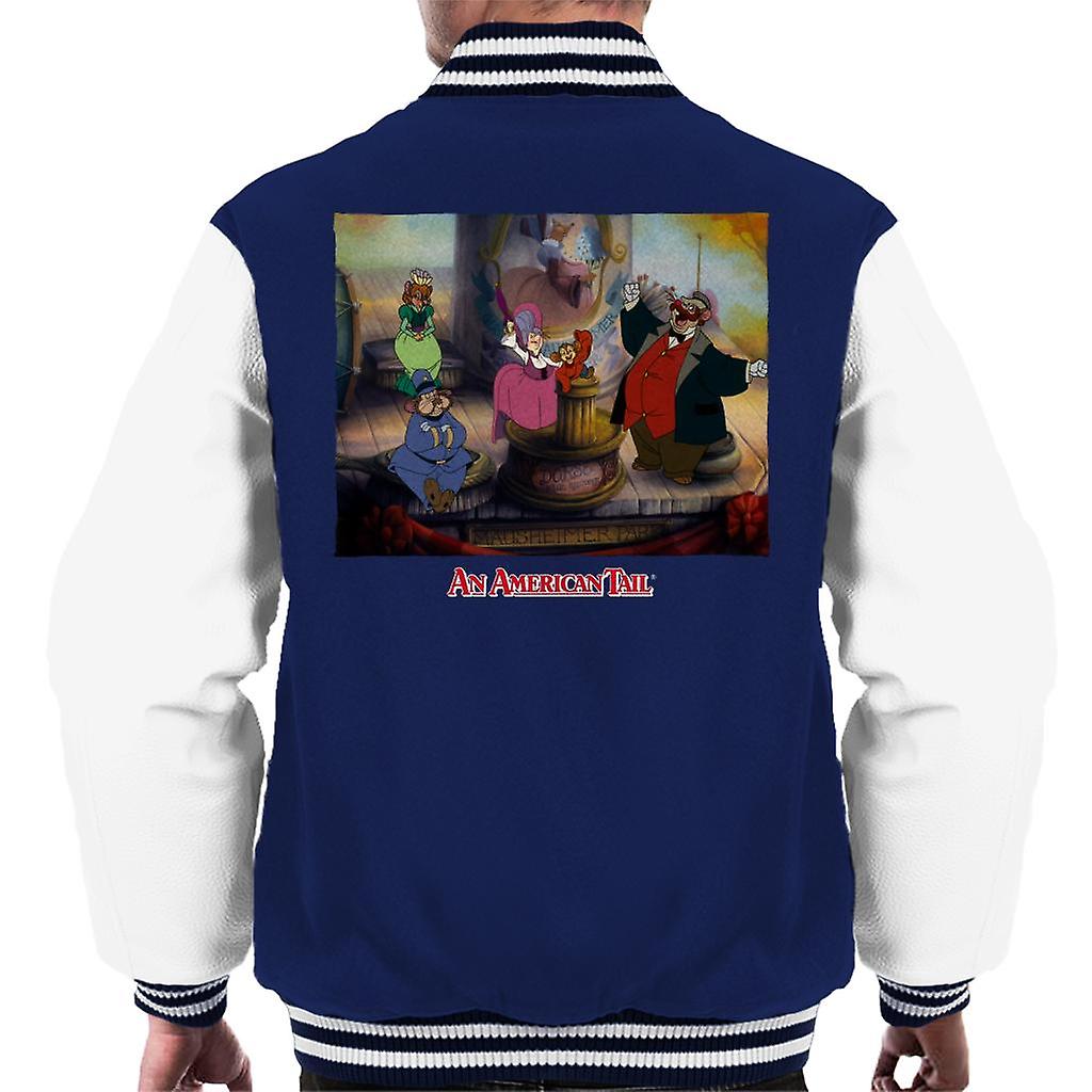 An American Tail Mausheimer Park Men's Varsity Jacket