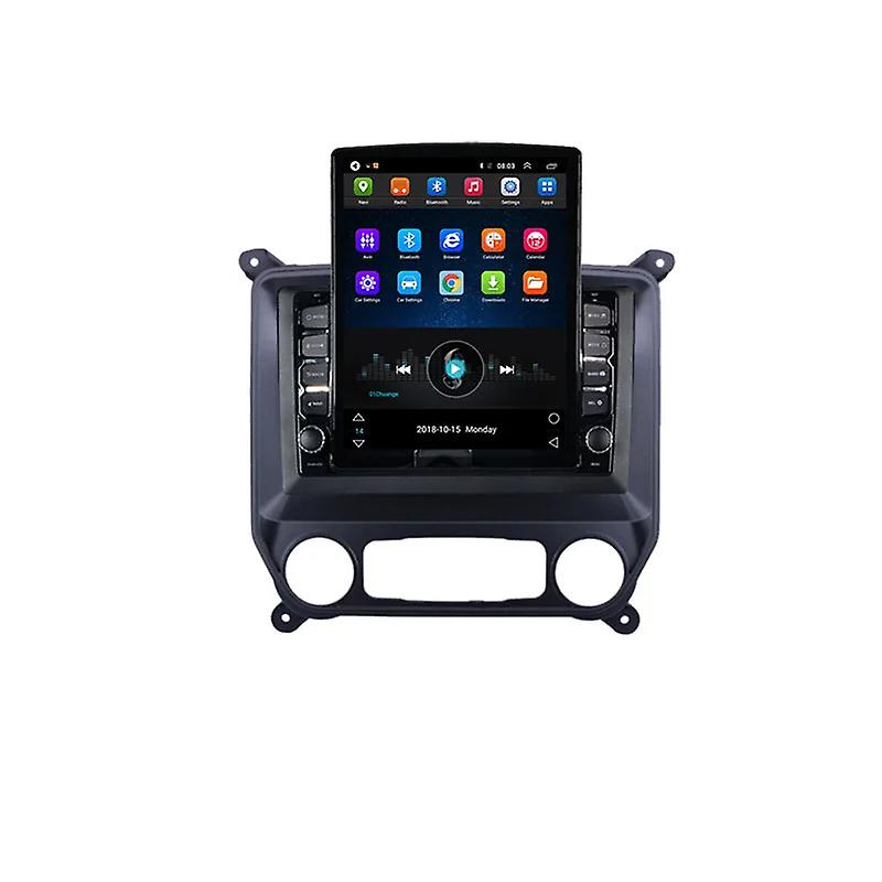 Android For Chevrolet Silverado 3 GMTK2 2013 - 2019 Tesla Type Car Radio Multimedia Video Player