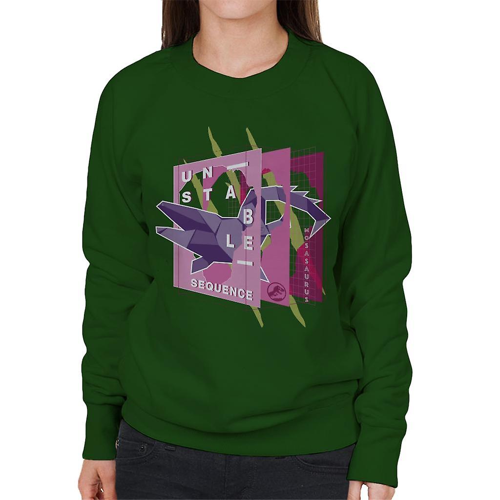 Jurassic Park Mosasaurus Unstable Sequence Women's Sweatshirt