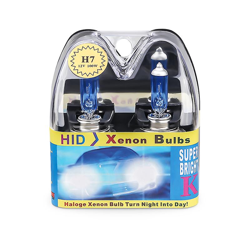 H7 Halogen Bulb 12V 6000k Super Bright White Light Bulbs For Car Headlig h7 55w 100w Halogen Lamp Car HeadLight Replacement Bulb