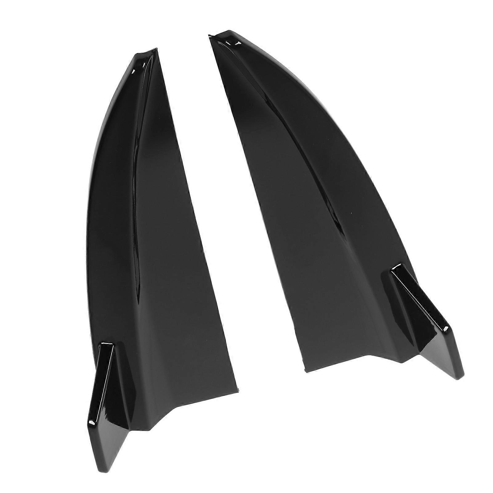 Rear bumper side splitter for C-Class Wagon S205 2015-2021, glossy black