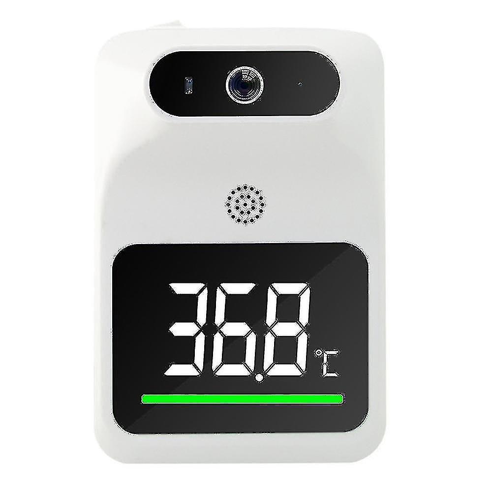 Infraröd termometer väggmonterad beröringsfri digital panntermometer vit
