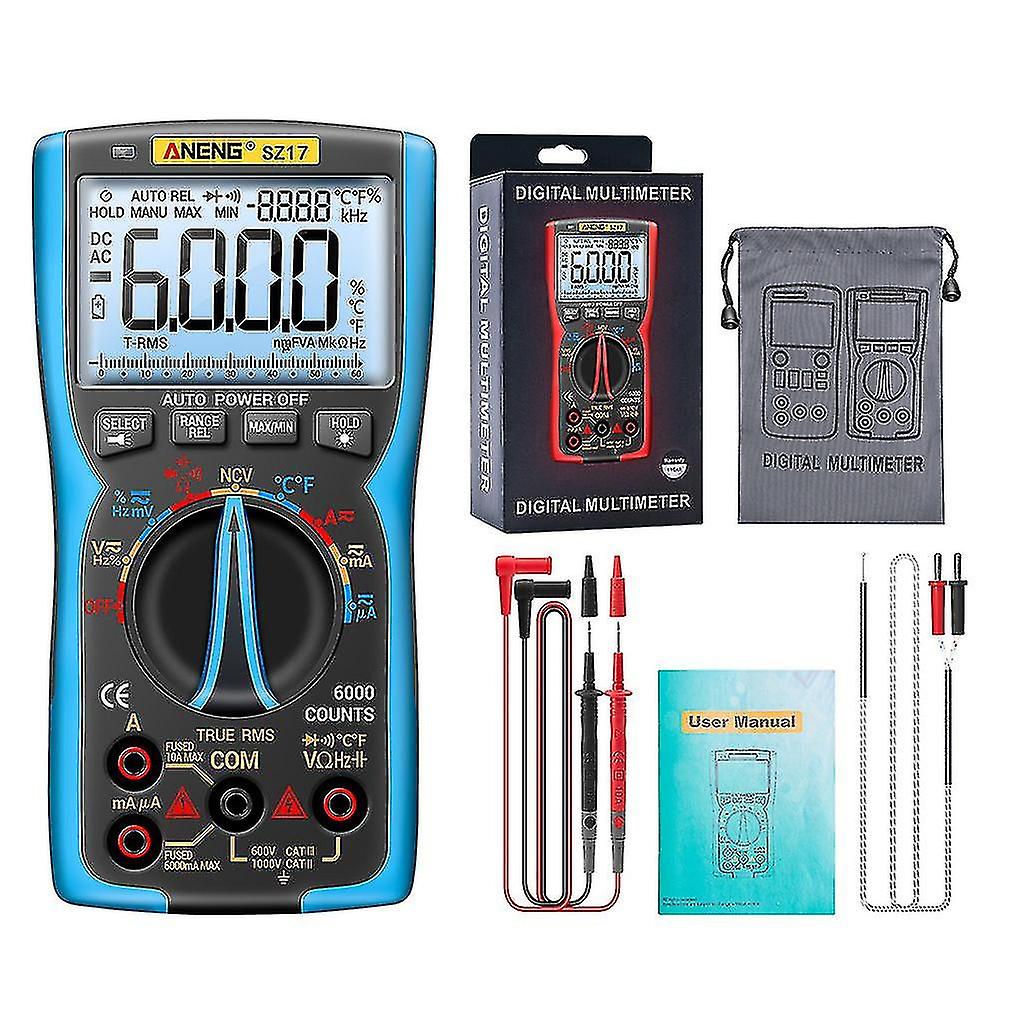 Sz17 Multimeter Tester Intelligent Multifunctional Multimeter Auto Range