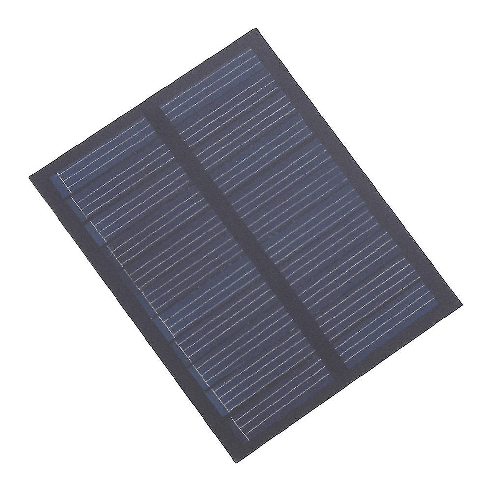 5.5V 0.5W Solar Power Charging Panel DIY Toy Plate PET Laminated Board 76x60mm