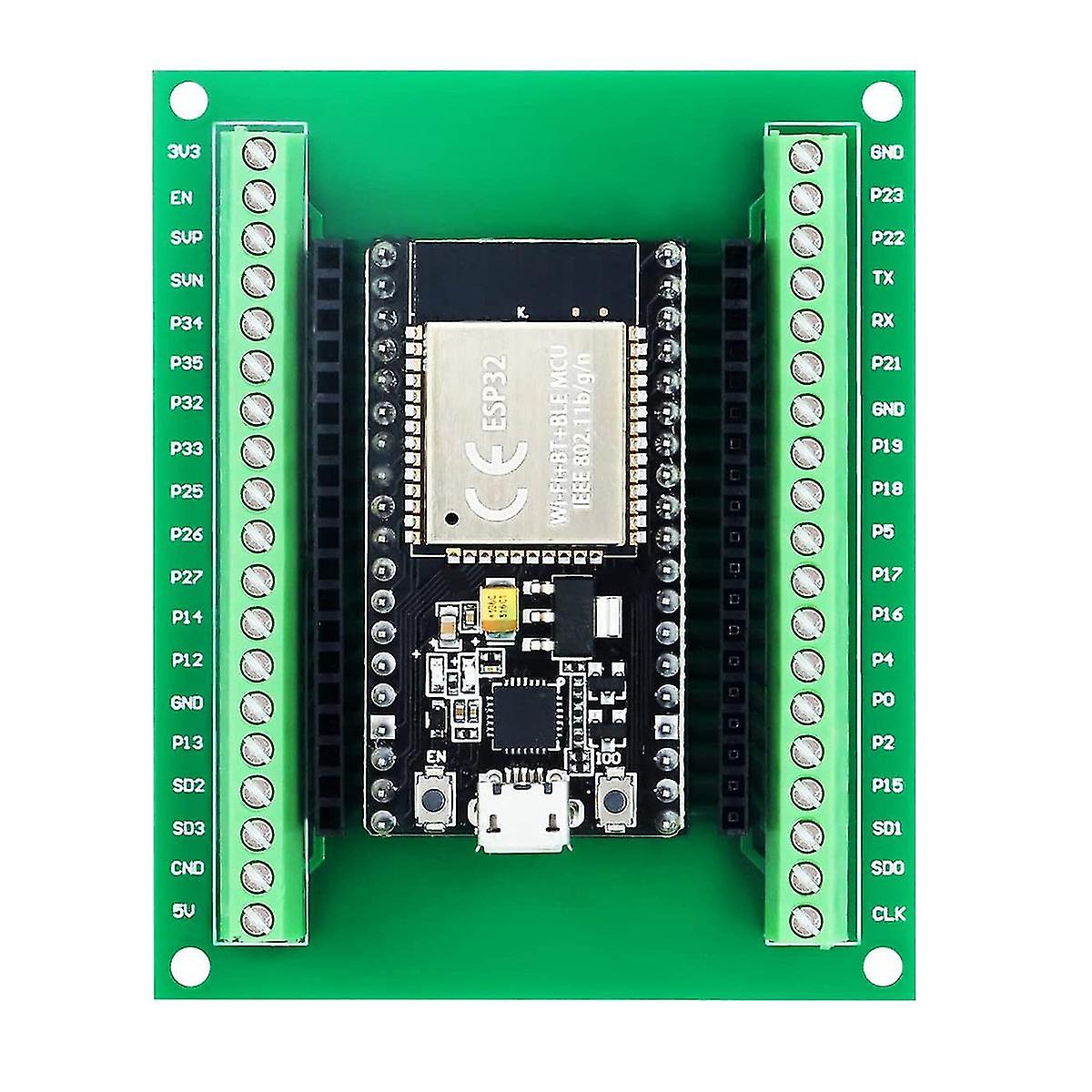 Esp32 Development Board+expansion Board Wireless Wifi+bluetooth 2 In 1 Dual-core Cpu Low Power Cons