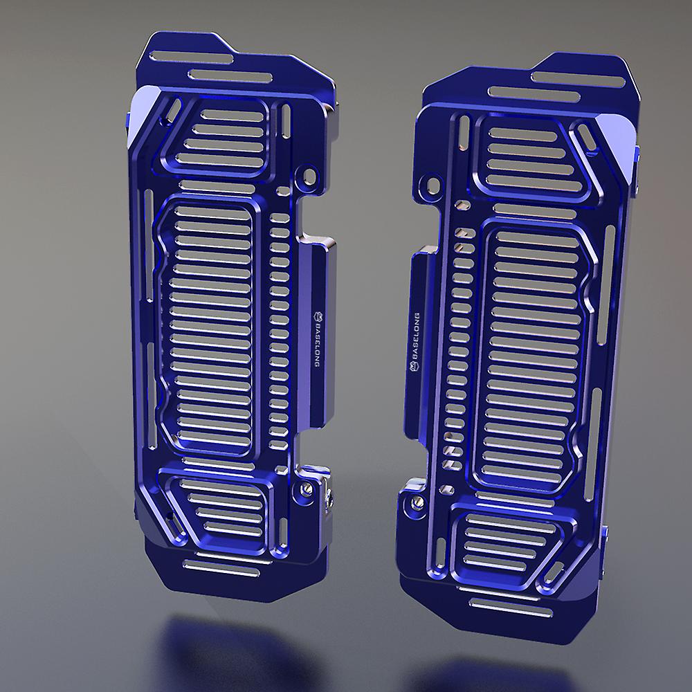 Kühlergrill Abdeckung Für DRZ400 & RM Modelle - Aus Aluminium, Schwarz