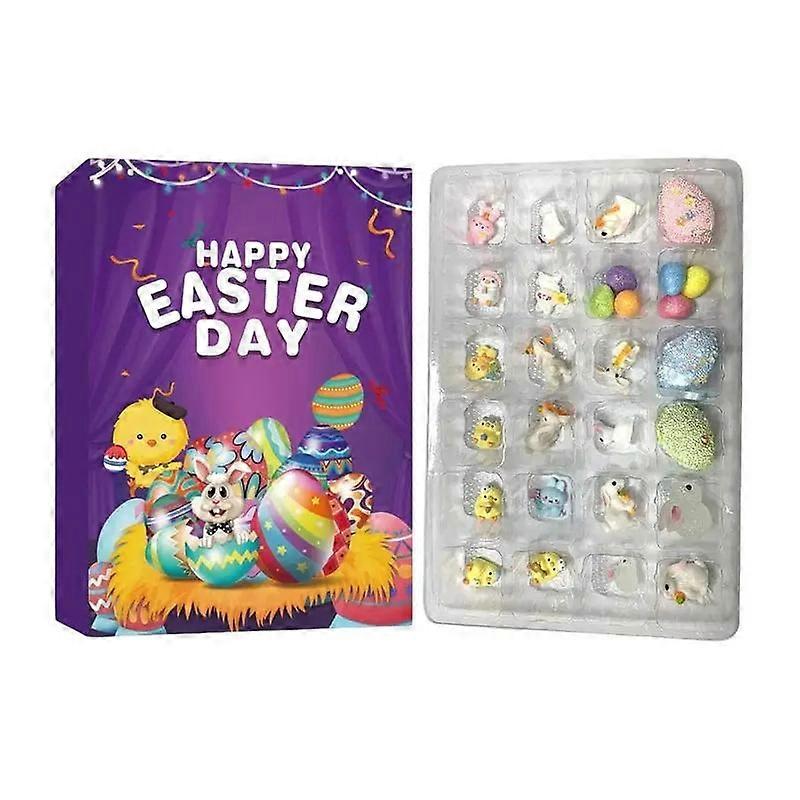 Rabbit Advent Calendar 2023 24 Days Countdown To Easter Rabbits Gift Set Easter Gifts For Kids Boys Count Down To Easter