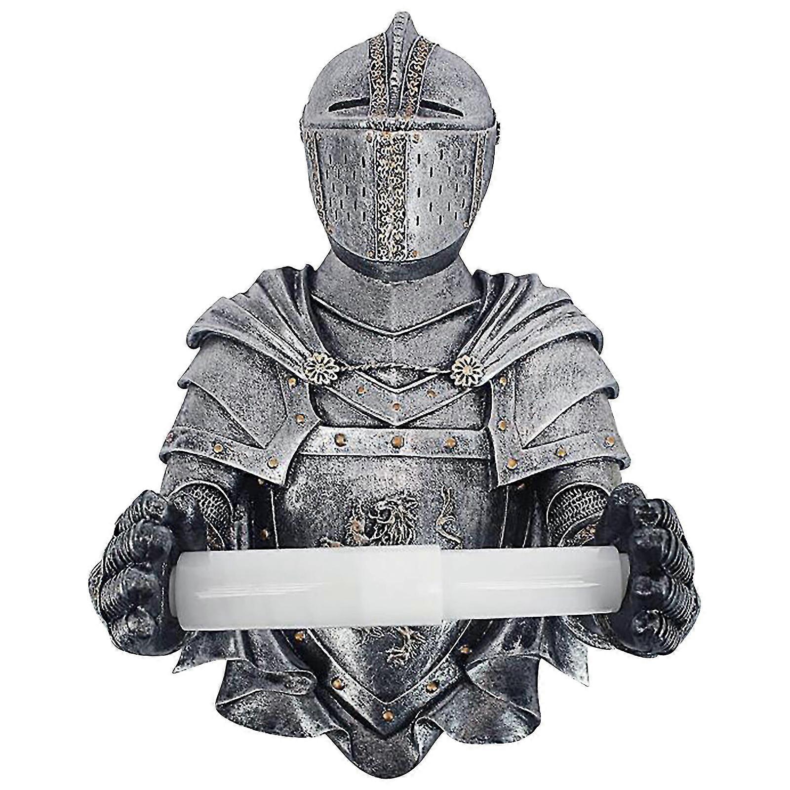 Knight Sucker Wall Mounted Tissue Roll Box Toilet Paper Roll Stand