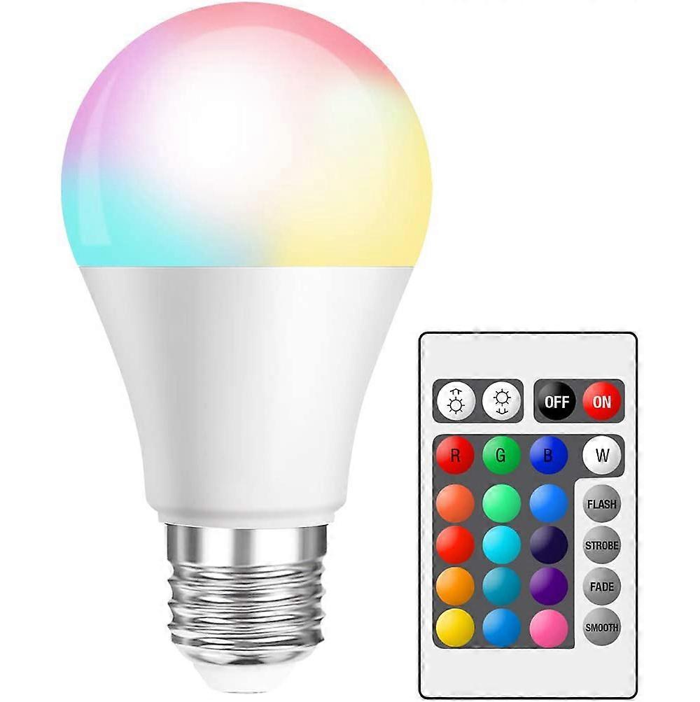 5W Equivalent Led Bulb Color Changing Dimmable Remote Control
